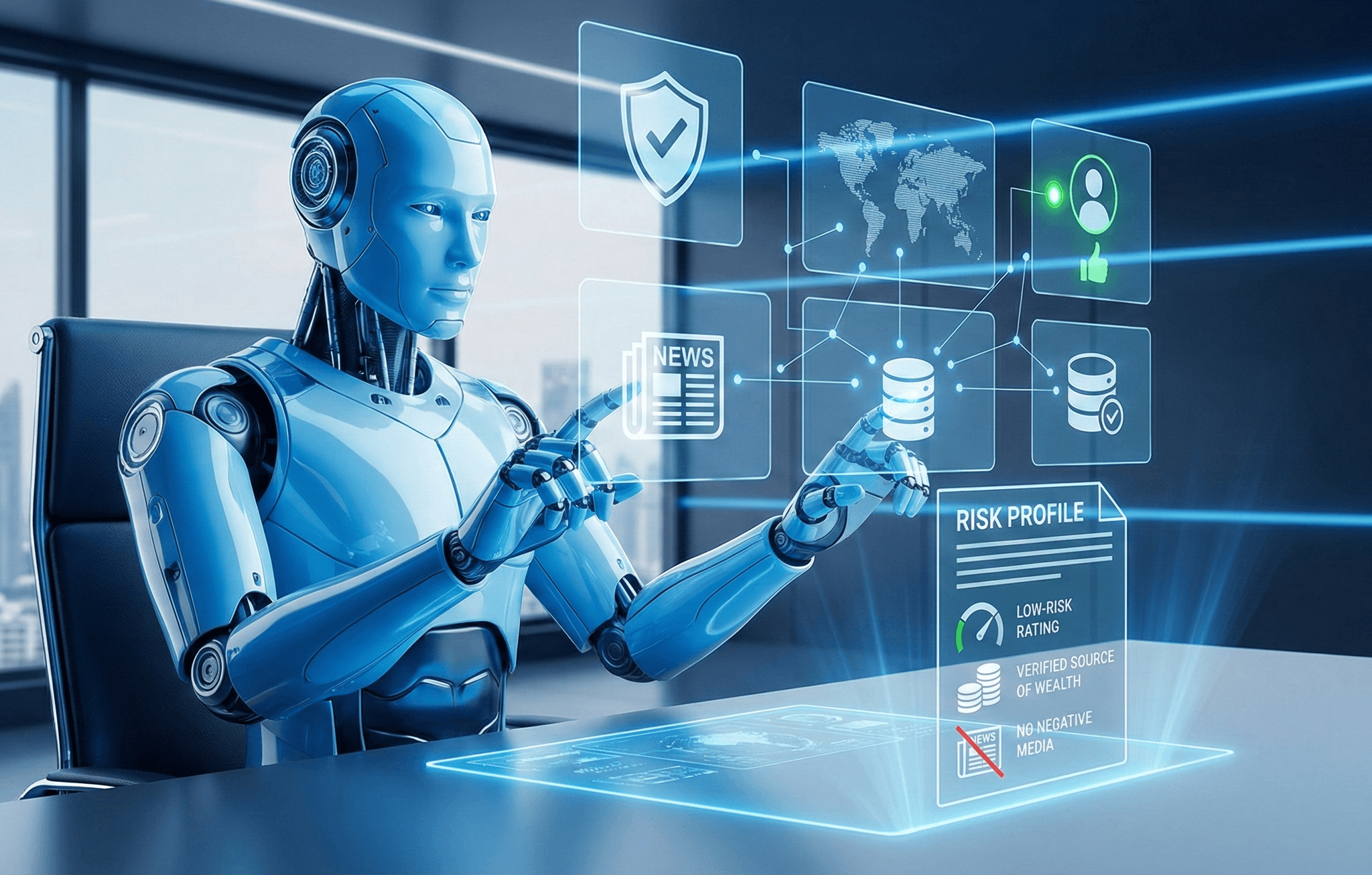 KYC AI Agent architecture diagram